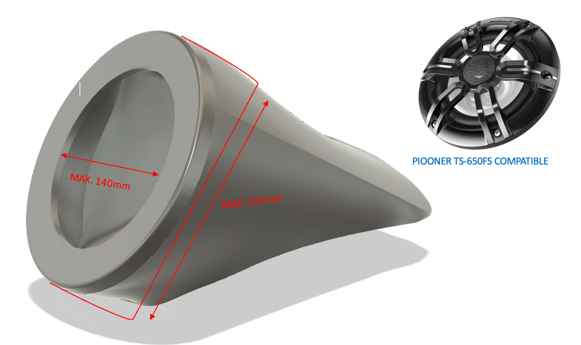 Yamaha GPR1200 2000-2007 Speaker and Audio System Enclosures
