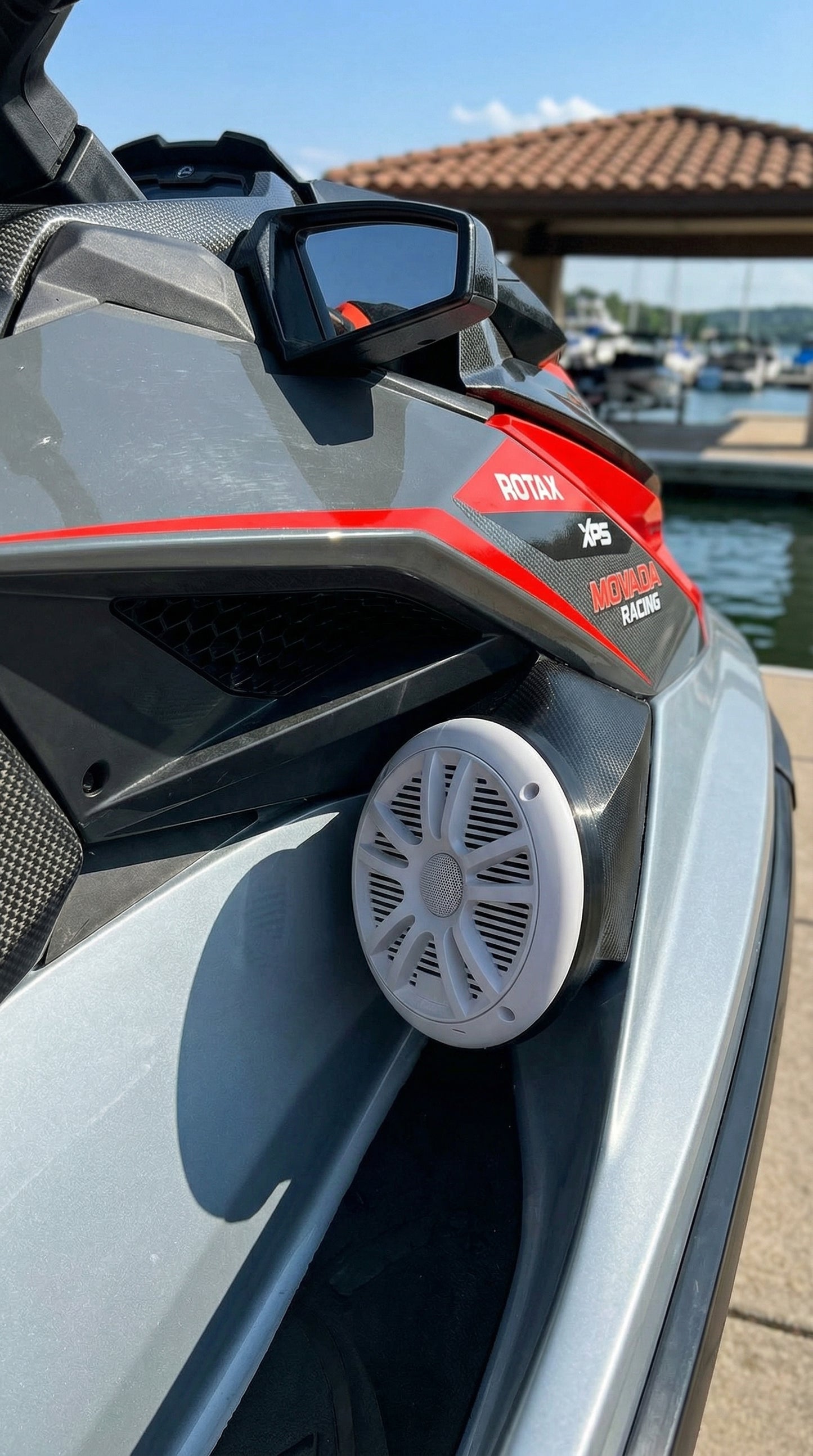 Sea doo GTR RXP 2014-2019 Speaker pods / brackets Audio Systems 6.5"