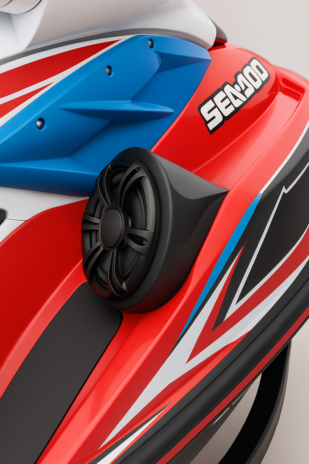 Sea doo RXT RXP 2004-2011 Speaker and Audio System Enclosures 6.5"