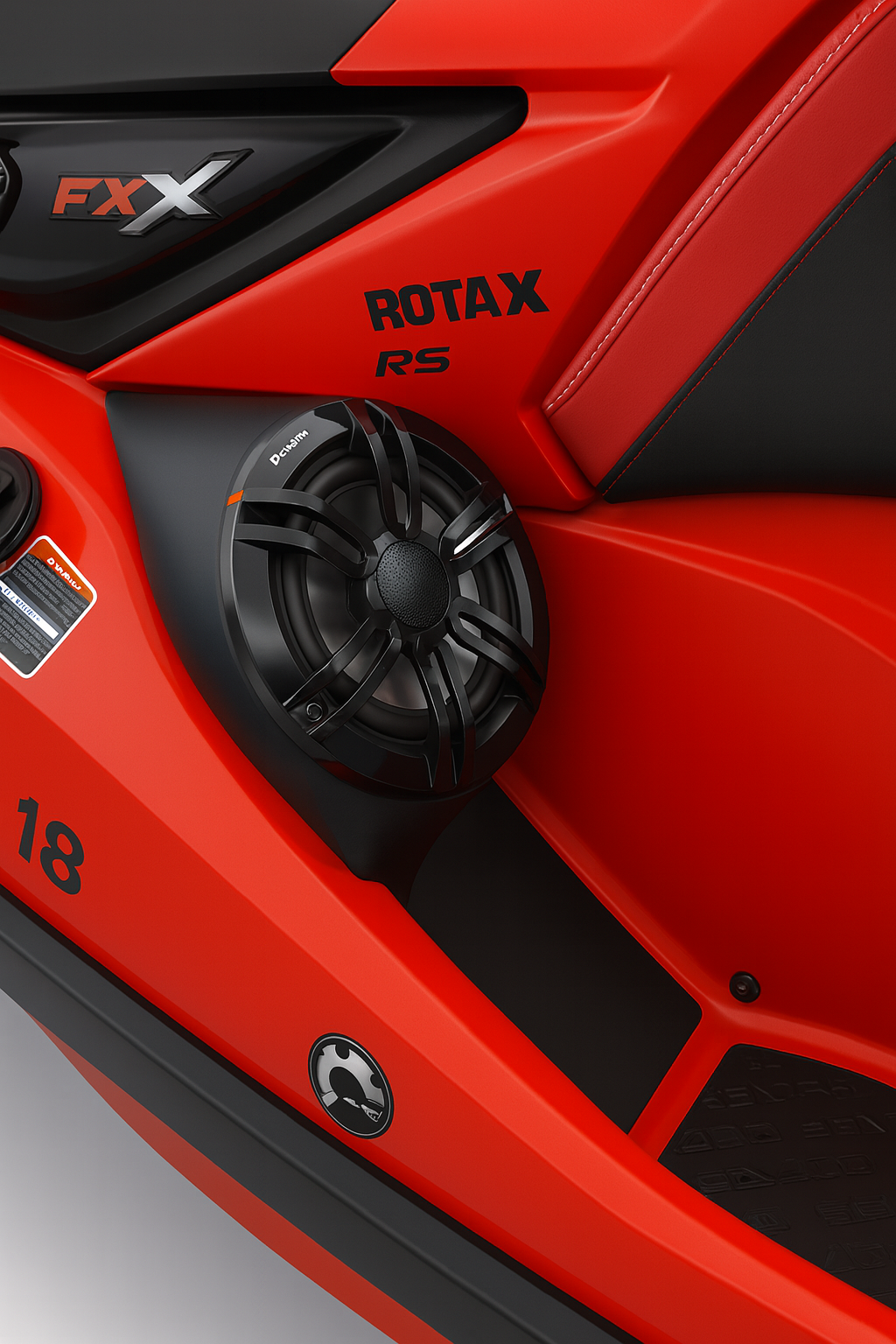 Sea Doo RXT GTX 2012-2019 Speaker and Audio System Enclosures 6.5"