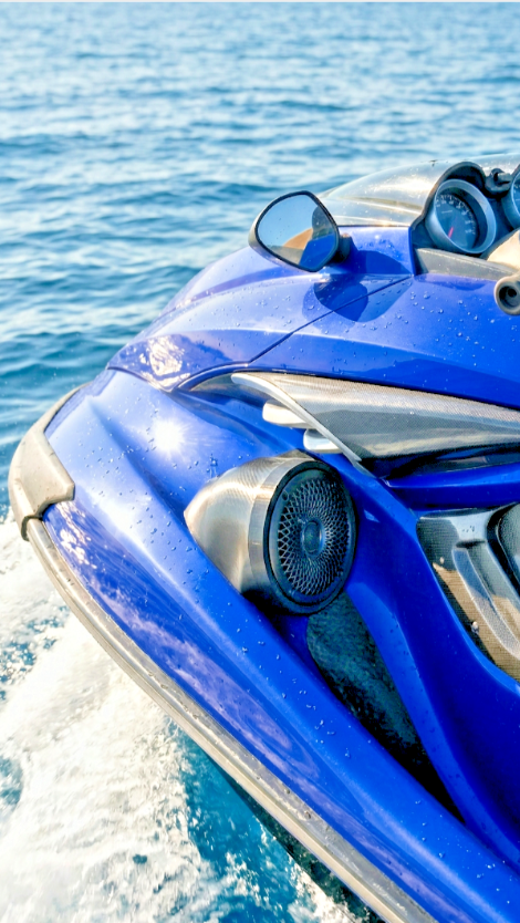 Yamaha FZR FZS 2009 Speaker pods / brackets Audio Systems