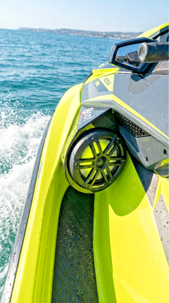 Sea Doo GTR RXP 2014-2019 Speaker pods / brackets Audio Systems 8"