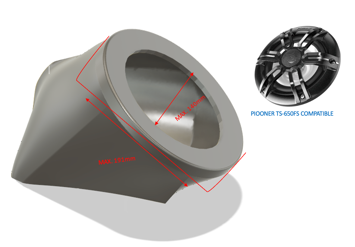 Yamaha VX 2015-2020 Speaker and Audio System Enclosures