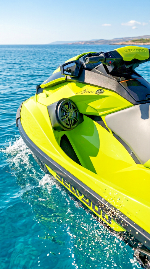 Sea Doo GTI 2012-2019 Speaker Enclosures / pods Audio Systems 6.5"