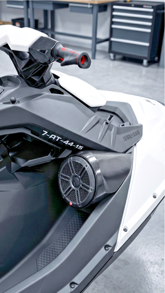 Sea Doo SPARK Speaker Enclosures / pods Audio Systems 6.5"