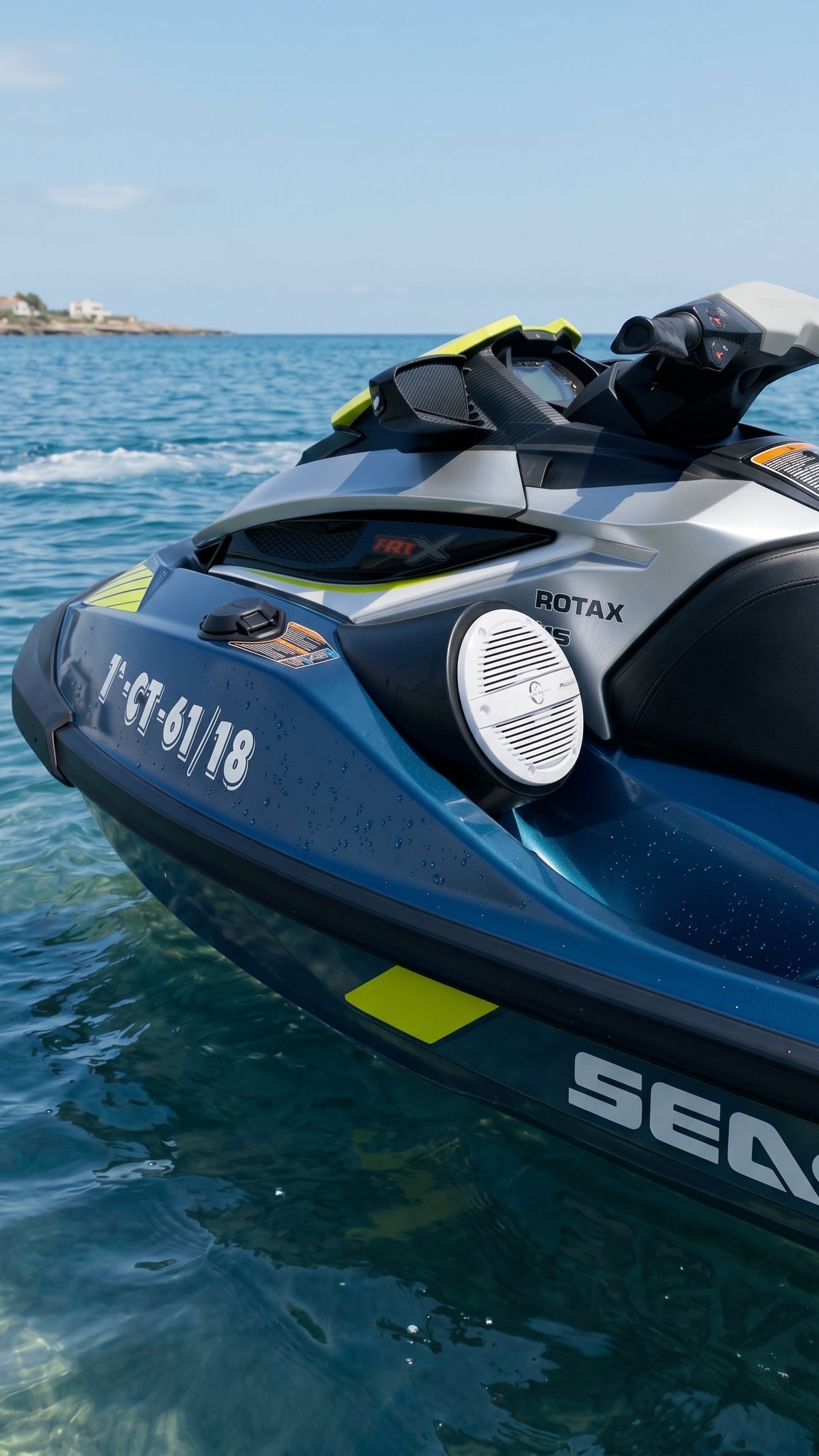 Sea Doo RXT GTX 2012-2019 Speaker pods / brackets Audio Systems 8"