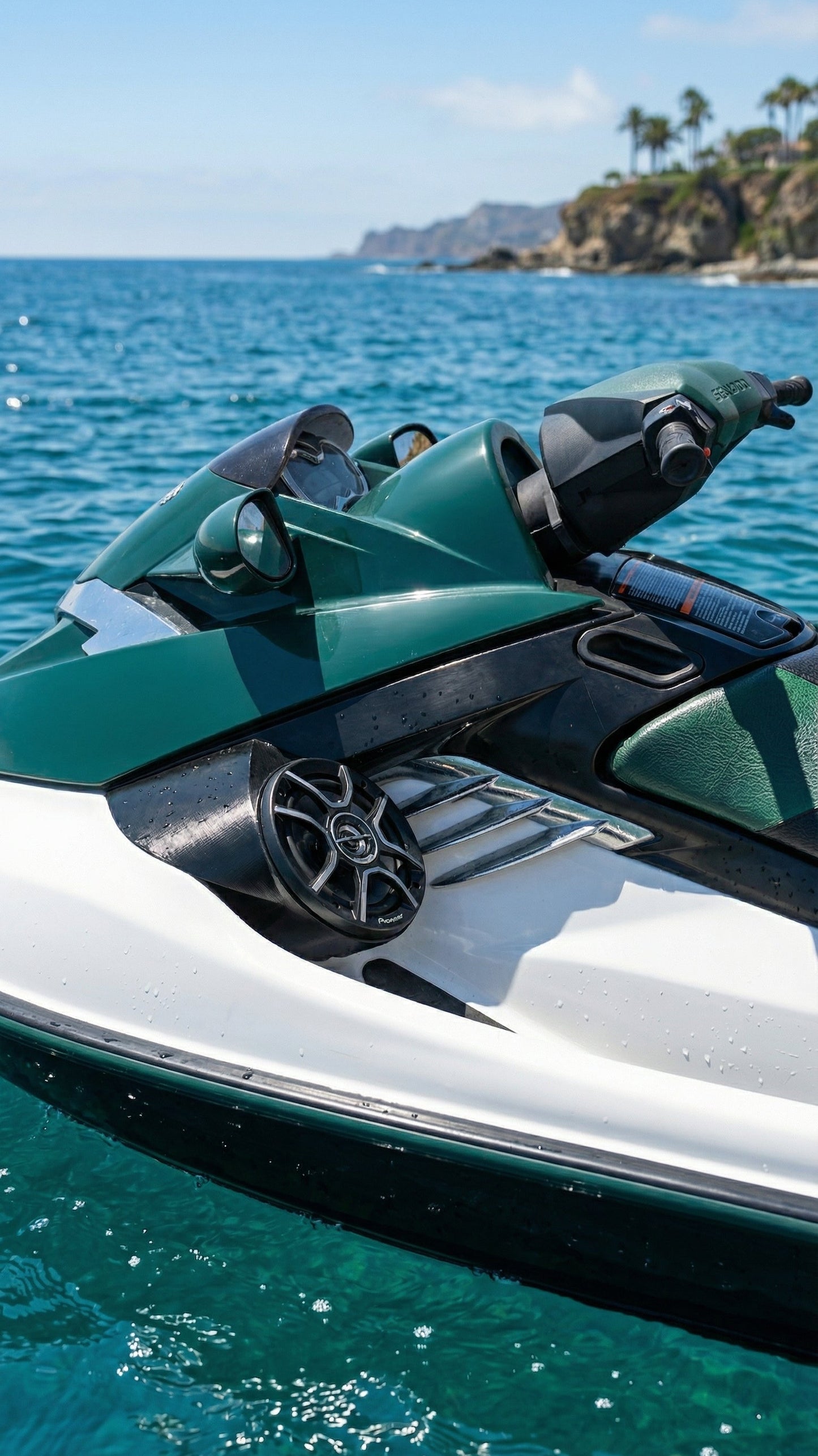 Sea Doo RXT 2007 Speaker pods / brackets Audio Systems 6.5"