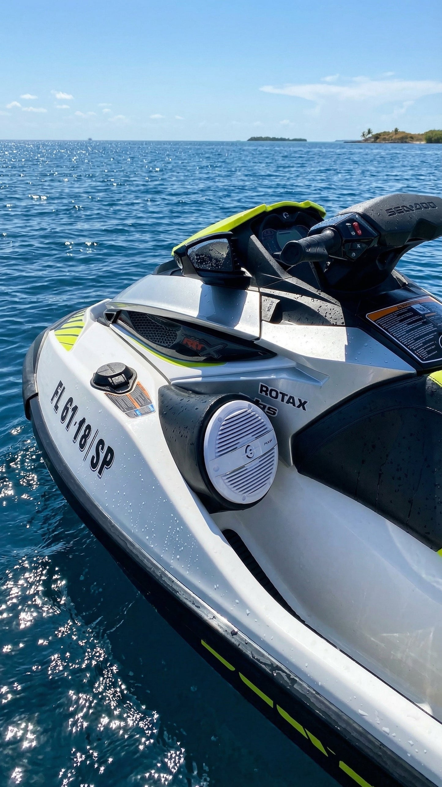 Sea Doo RXT GTX 2012-2019 Speaker pods / brackets Audio Systems 6.5"