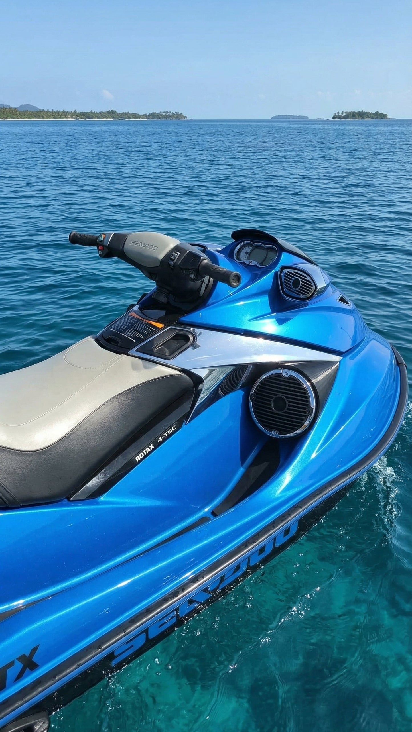 Sea doo GTX 2007-2009 Speaker pods / brackets Audio Systems 6.5"