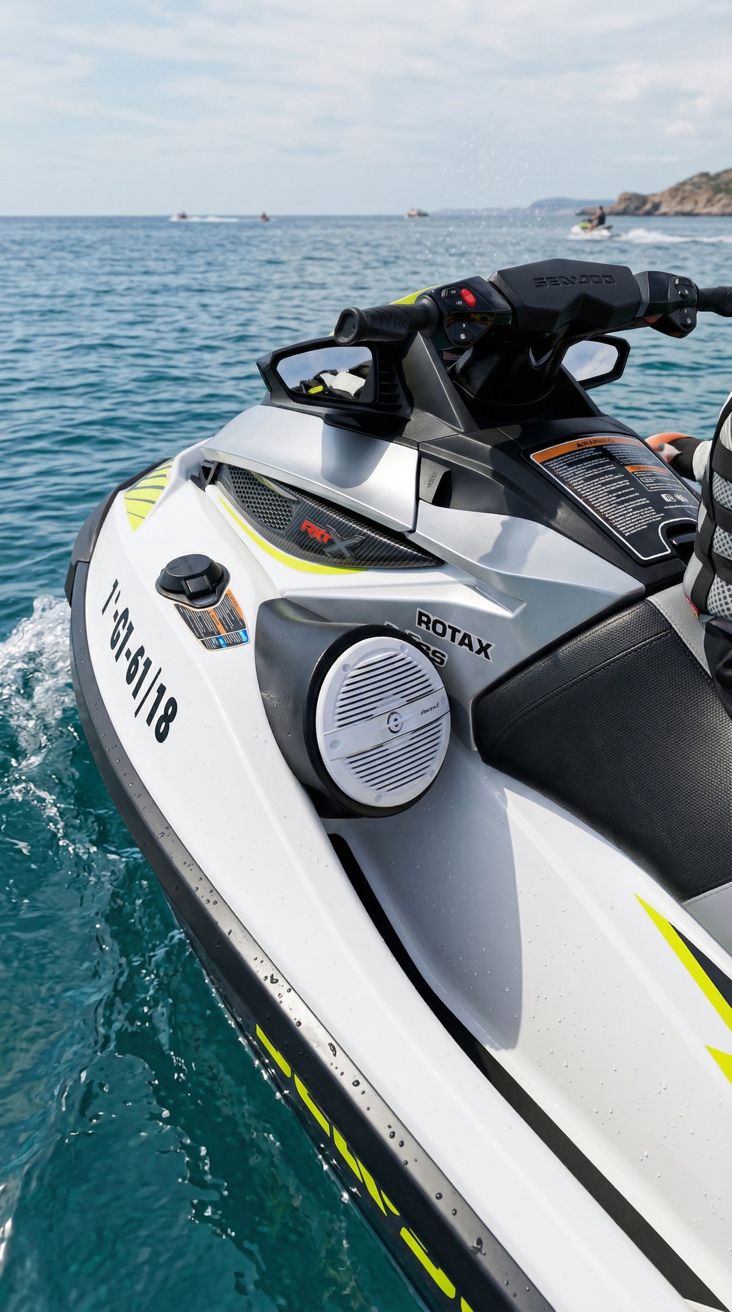 Sea Doo RXT GTX 2012-2019 Speaker pods / brackets Audio Systems 6.5"