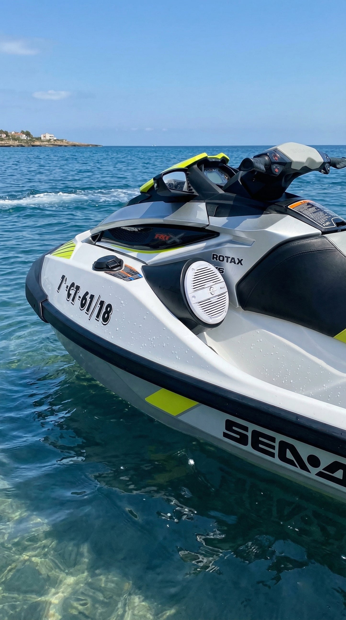 Sea Doo RXT GTX 2012-2019 Speaker pods / brackets Audio Systems 6.5"