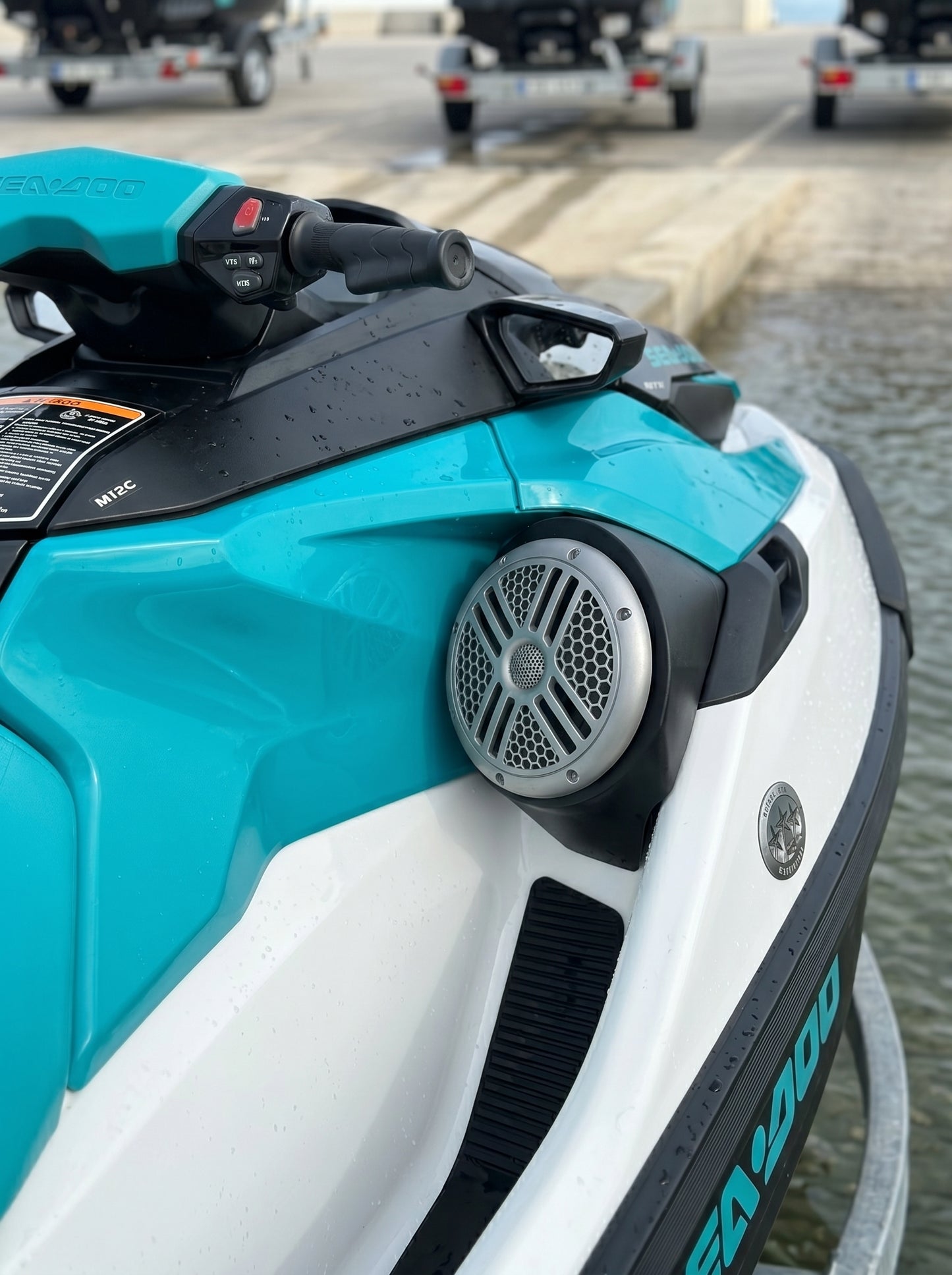Sea Doo RXT GTX 2020-2026 Speaker pods / brackets Audio Systems 8"