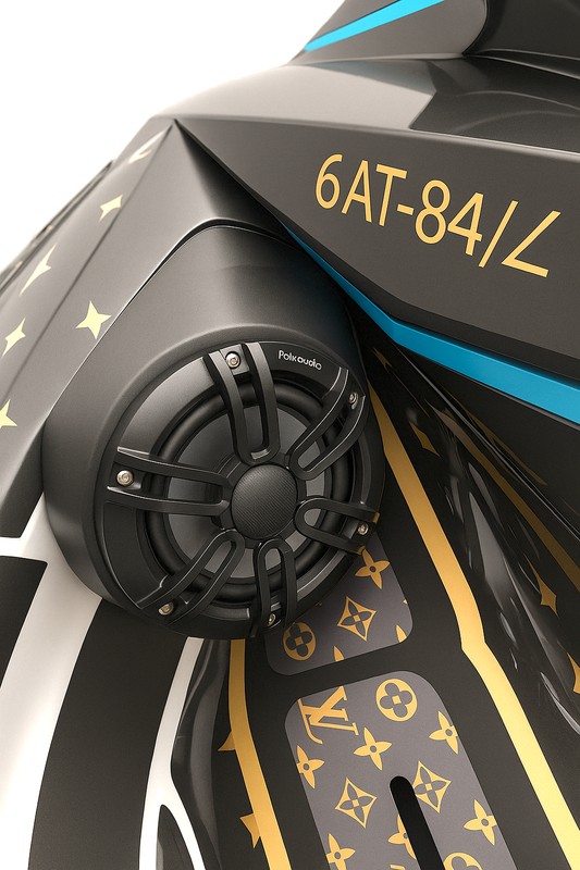 Sea doo GTI RXP 2021-2026 Speaker Enclosures and Audio Systems 6.5"